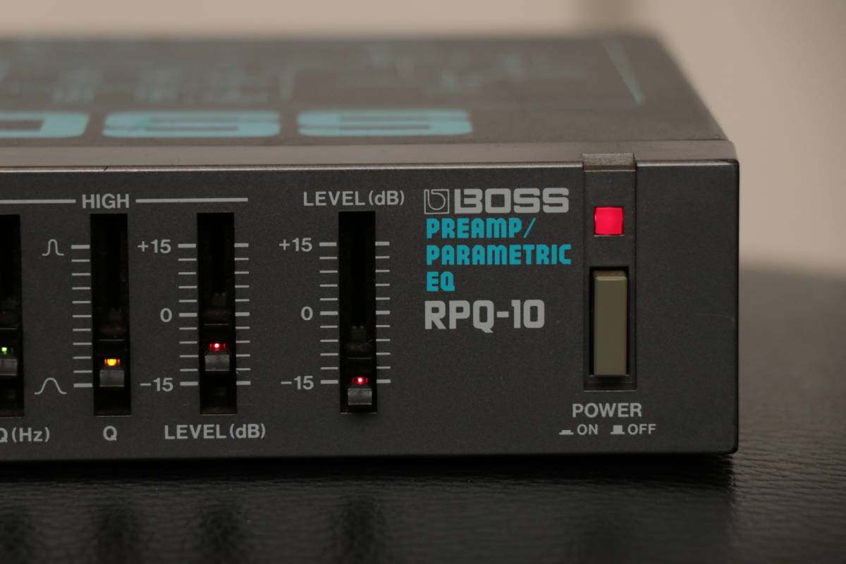 Yahoo!オークション - BOSS RPQ-10 ハーフラック プリアンプ＆パラメト