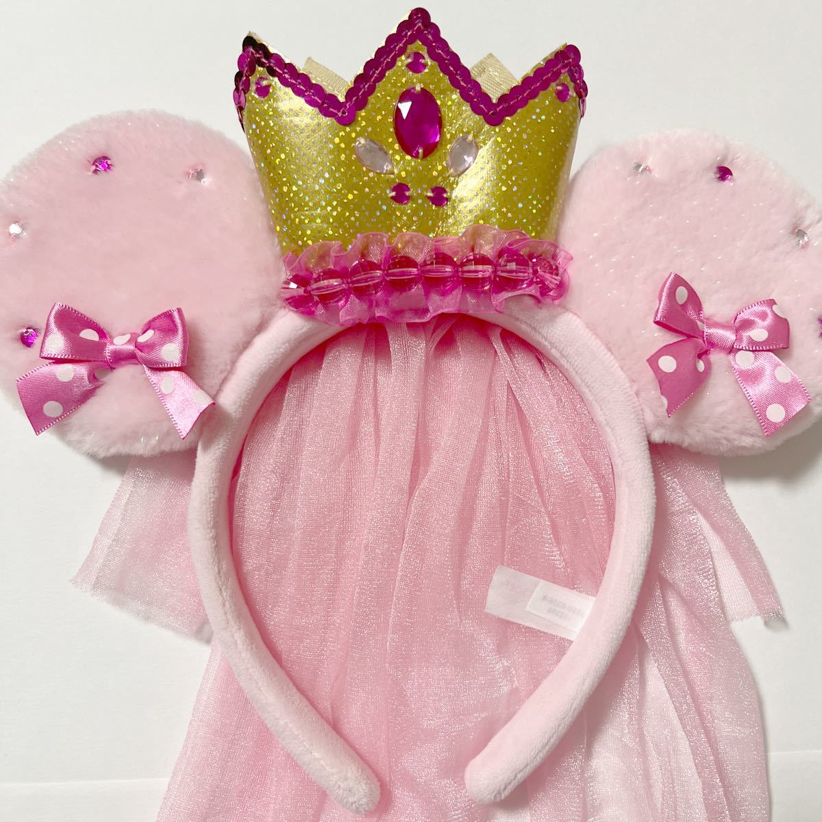 ディズニーカチューシャ ミニーマウス プリンセス 花嫁カチューシャ