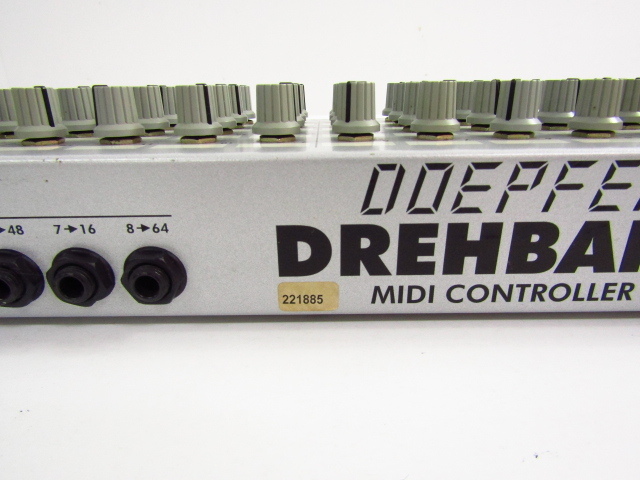 Yahoo!オークション - DOEPFER DREHBANK MIDIコントローラー ジャンク