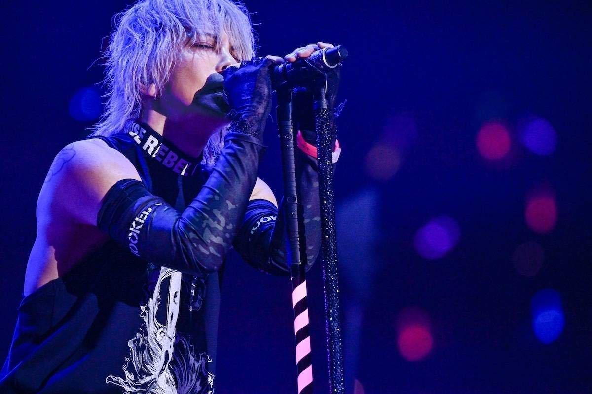 HYDE着用 SWITCHBLADE SLEEVELESS HIGH NECK タンクトップ L'Arc~en