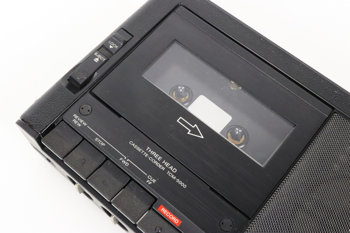SONY TCM-5000 プロ仕様 ポータブルカセットレコーダー (3ヘッド) Sony