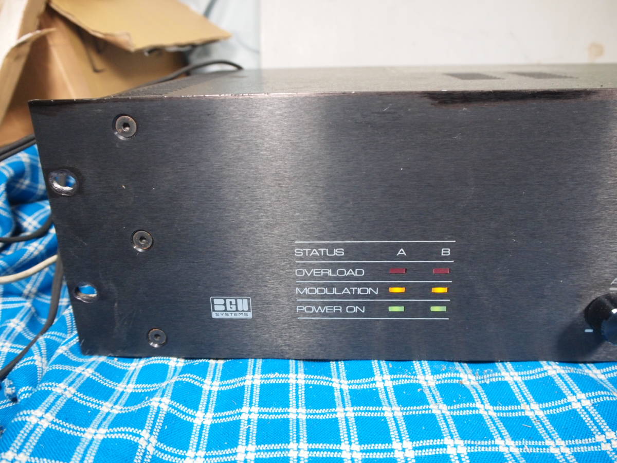 BGW 7500 Proline II 値上げ パワーアンプファン無しです 家庭用に