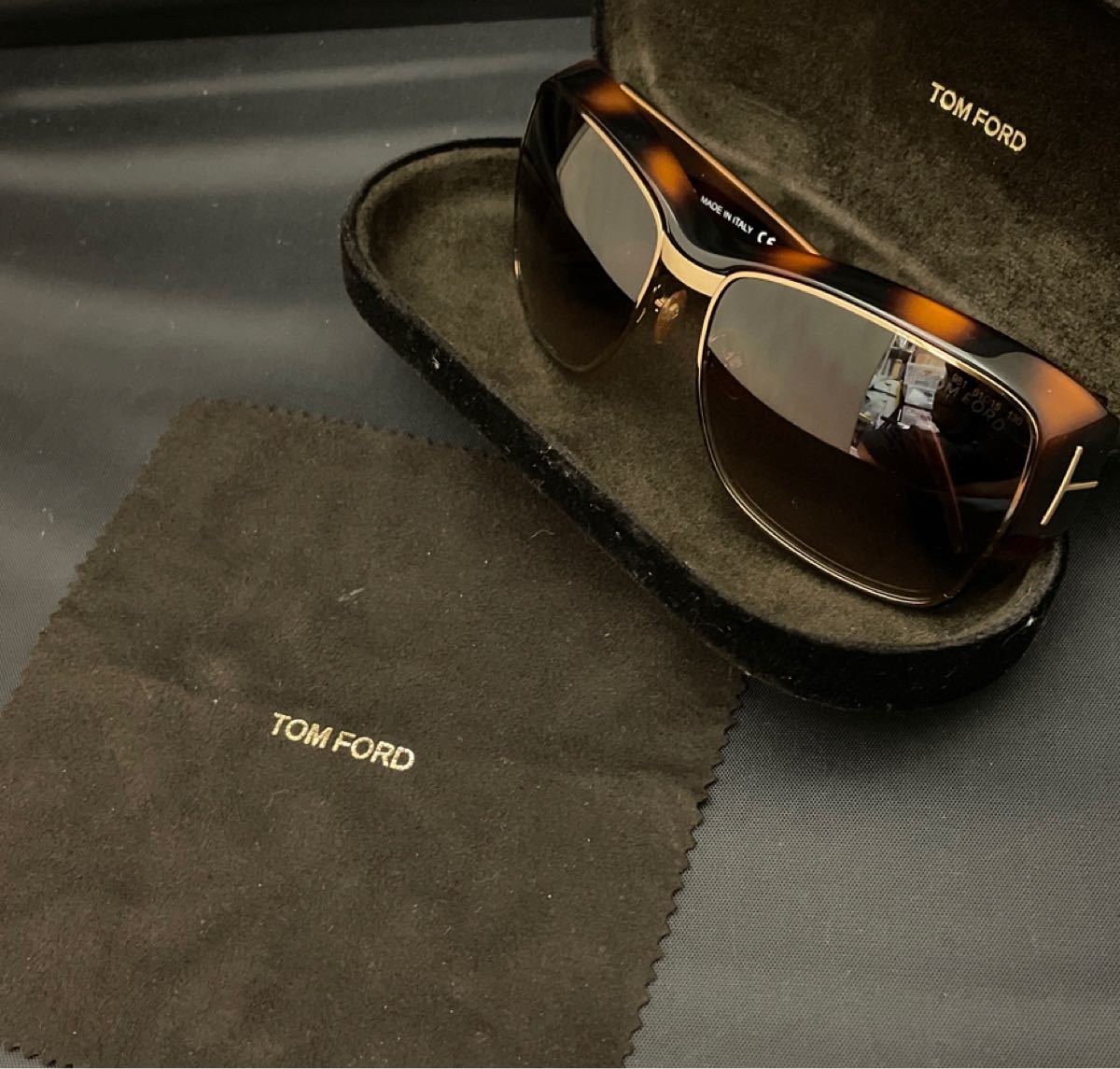 TOMFORD トムフォード サングラス TF90 USED美品 ケース付｜Yahoo