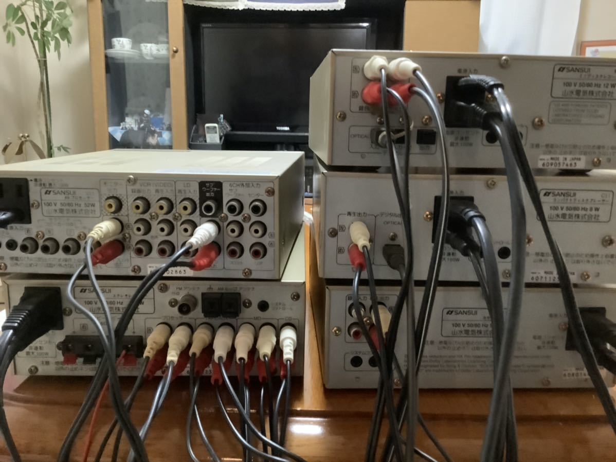 Yahoo!オークション - Sansui サンスイ ミニコンポ R11 V11 C11 M11 D1