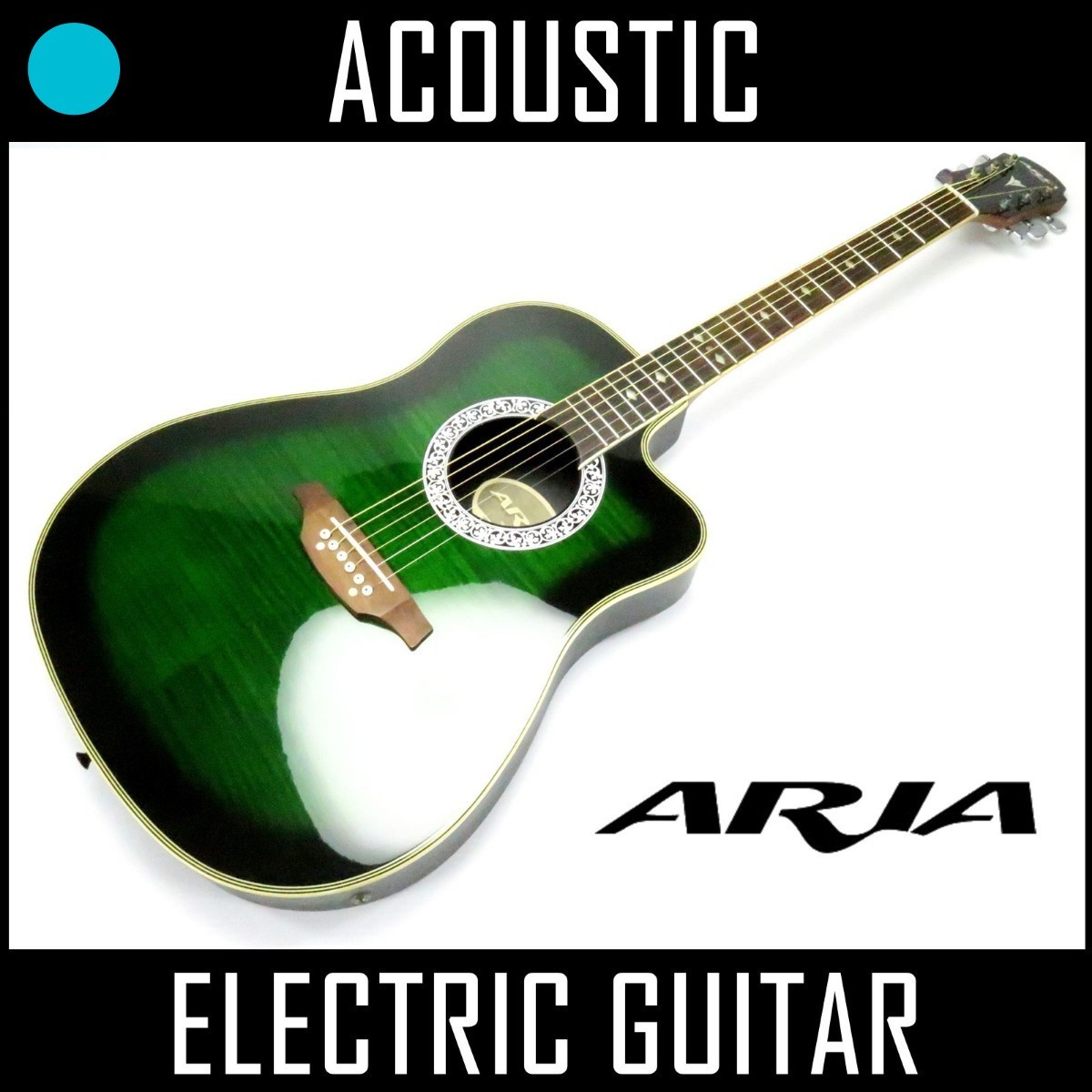 ARIA アリア エレアコ AMB-35S GS グリーンサンバースト ARIA アリア
