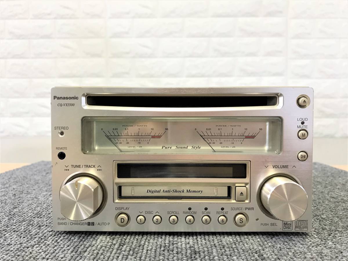Yahoo!オークション - Panasonic CQ-VX5500 オーディオ ジャンク