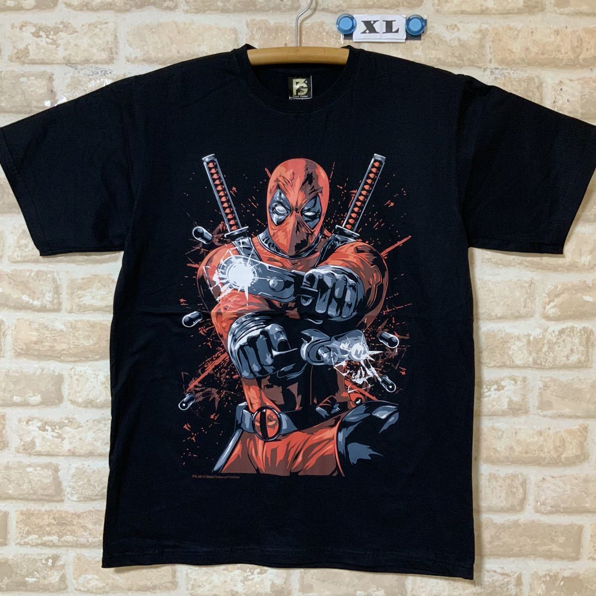デッドプール イラスト Tシャツ XLサイズ 海外製 マーベル｜Yahoo
