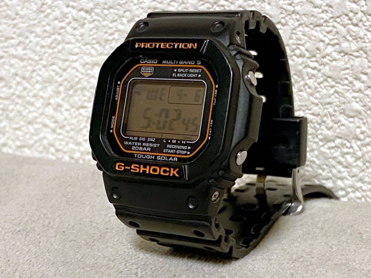Yahoo!オークション - [送料無料] G-SHOCK GW-M5600R-1JF タフソーラー