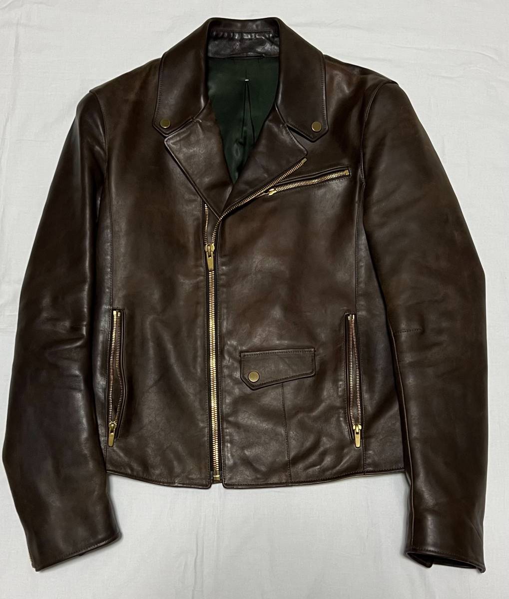 Yahoo!オークション - 新品 46万 AJMONE アイモネ ホースレザー ダーク