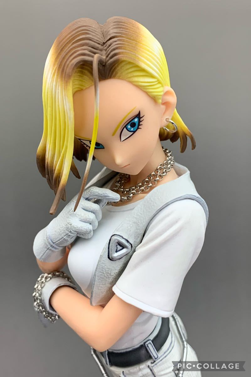 Yahoo!オークション - 人造人間18号 フィギュア 改造リペイント スカ