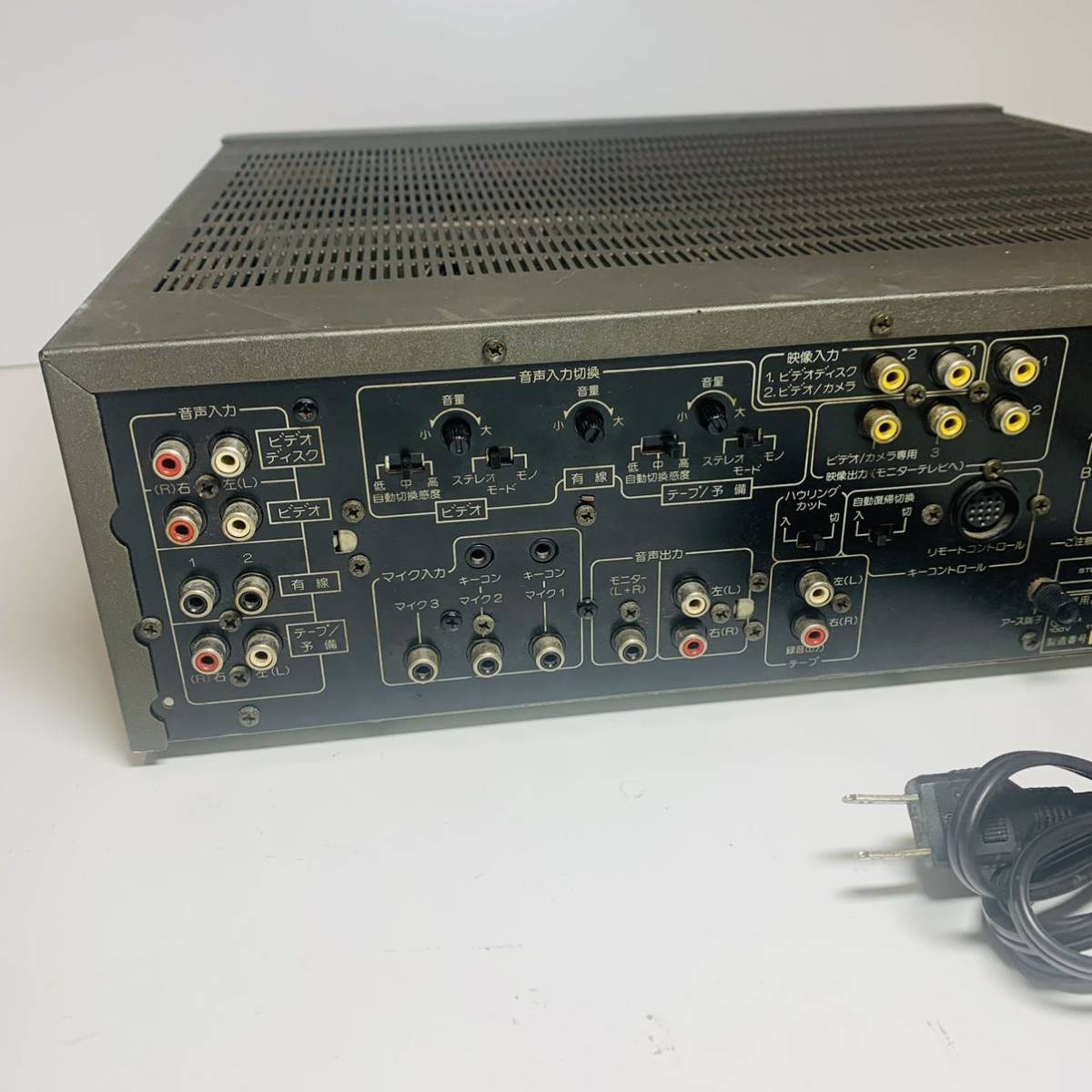 2899 PIONEER/パイオニア SA-V20II カラオケ用ミキシングアンプ 音響