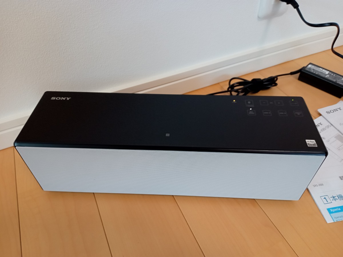 美品 SONY SRS-X88 ハイレゾ対応 ワイヤレススピーカー ホワイト