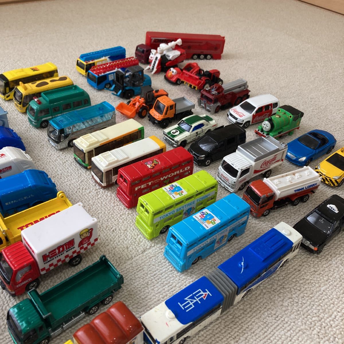 日曜日までタイムセール トミカ ミニカー まとめ売り 93個 光る トミカ