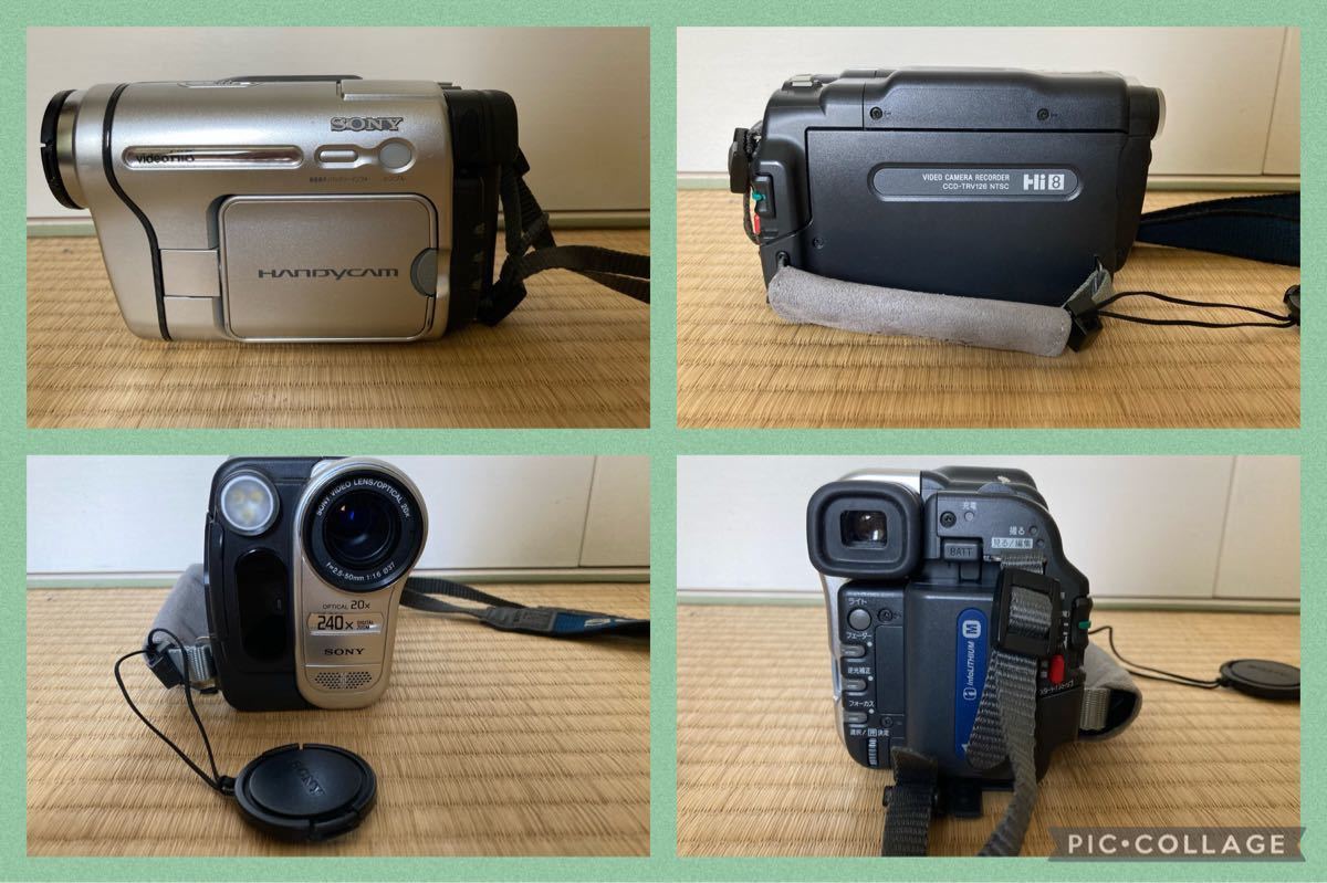 Hi8 8ミリビデオカメラ CCD-TRV126 ビデオカメラレコーダー SONY