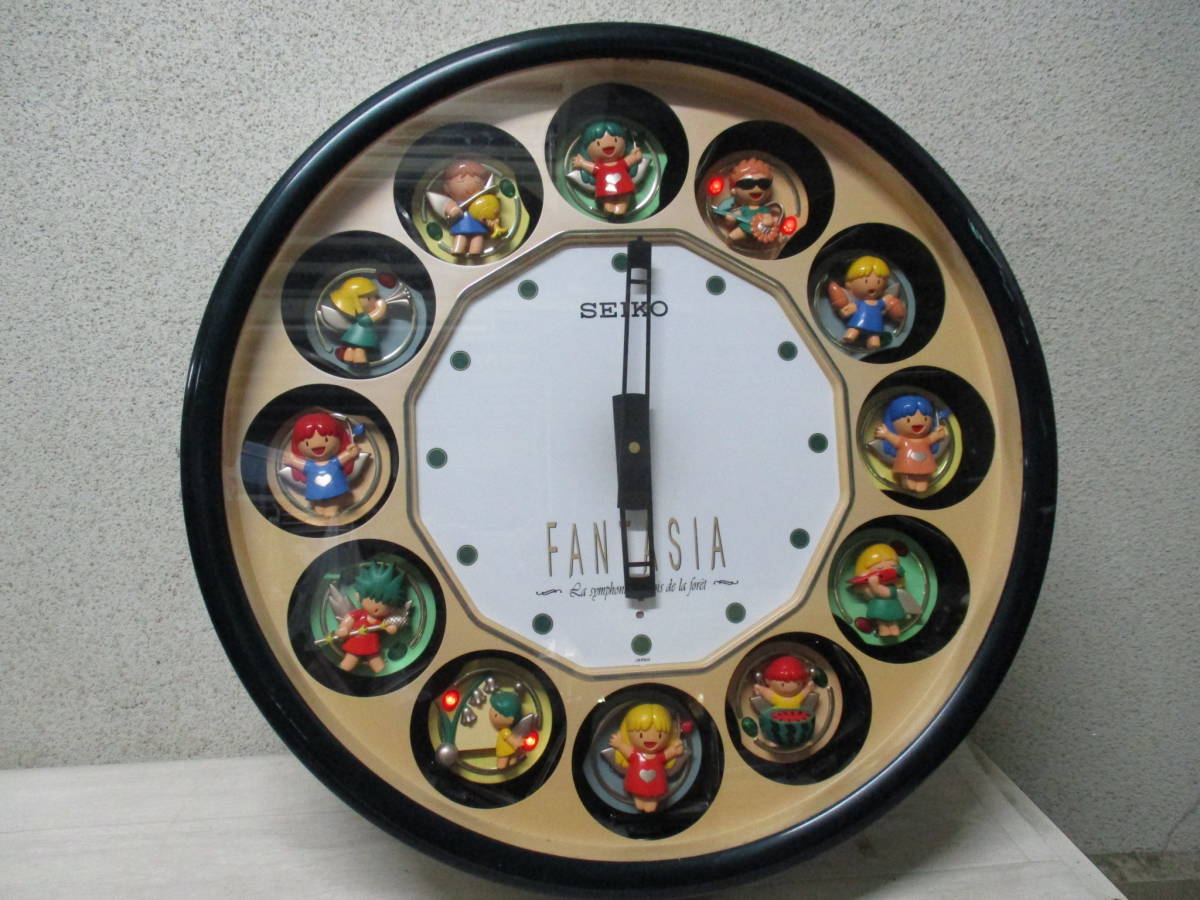 Yahoo!オークション - SEIKO/セイコー FANTASIA RE540M 大型からくり