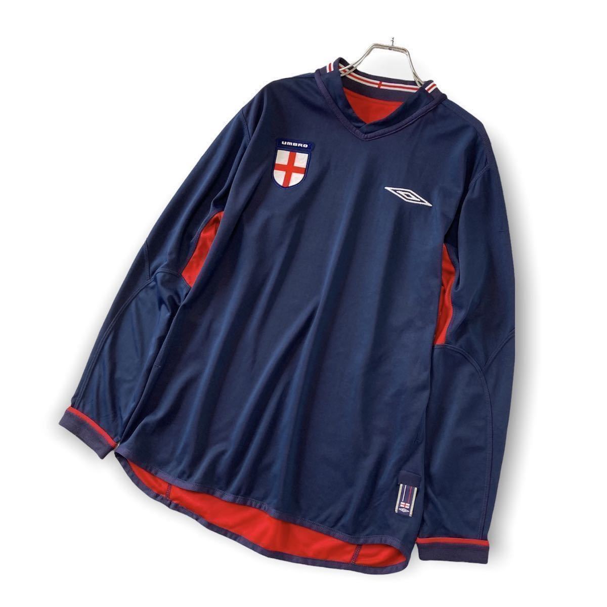 UMBRO 02-04年/イングランド代表/リバーシブルユニフォーム/長袖/国内