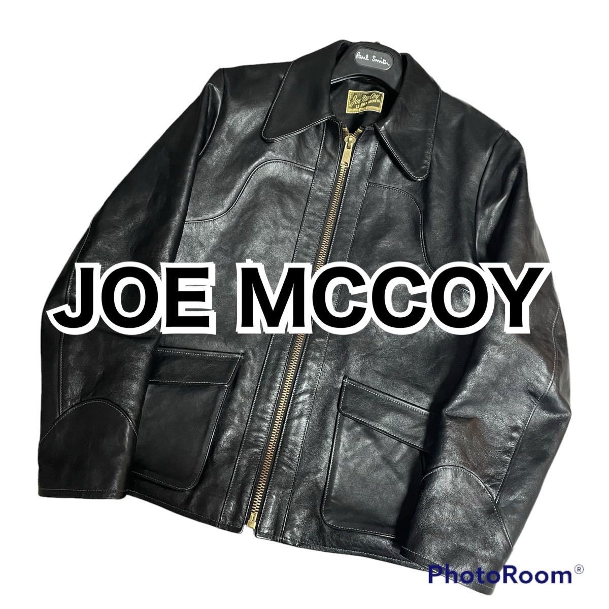 JOE McCOY ジョーマッコイ リアルマッコイズ 70's レザージャケット 革