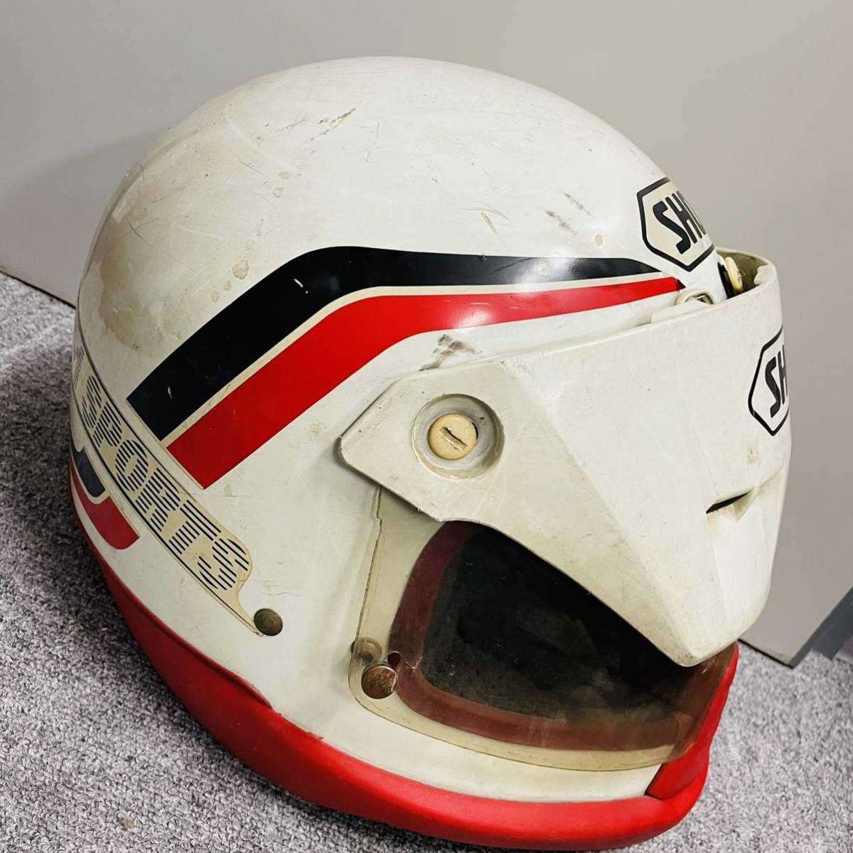 Yahoo!オークション - 希少 SHOEI VT-1R ビンテージモトクロス ヘルメ