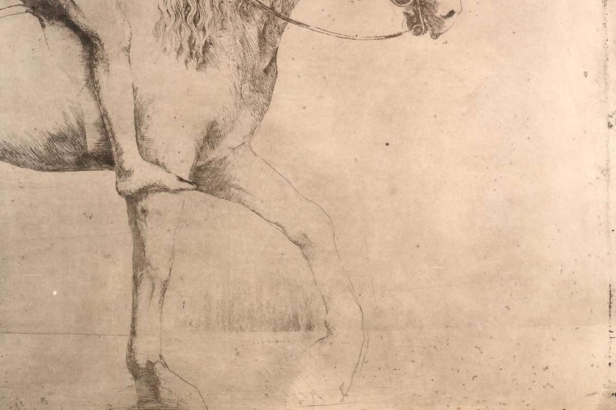 真作】版画 藤浪理恵子 銅版画 花粉 深層表現作品 W131 真作】版画
