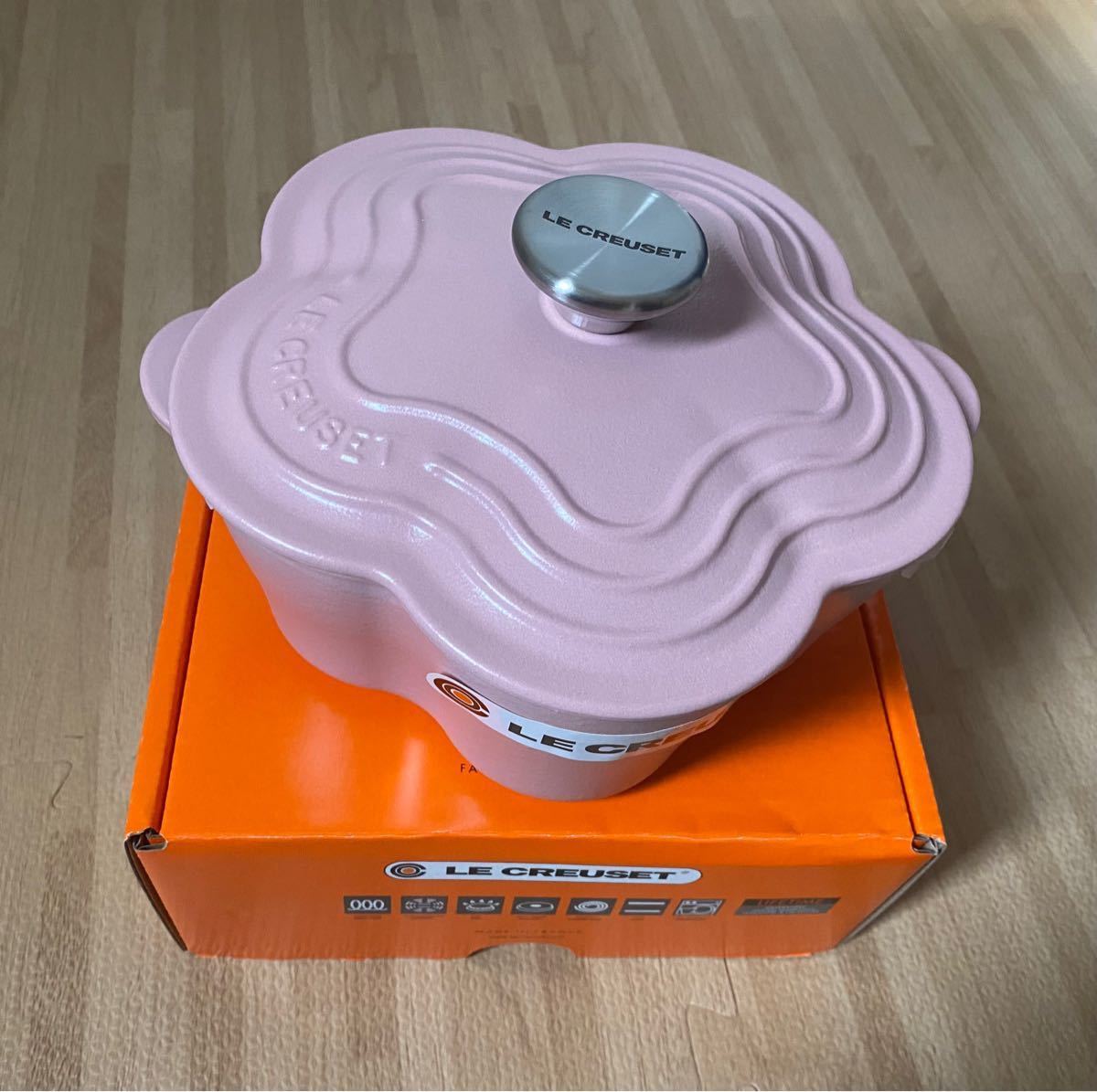 LE CREUSET ル・クルーゼ フルール 鍋 シュガーピンク ココット