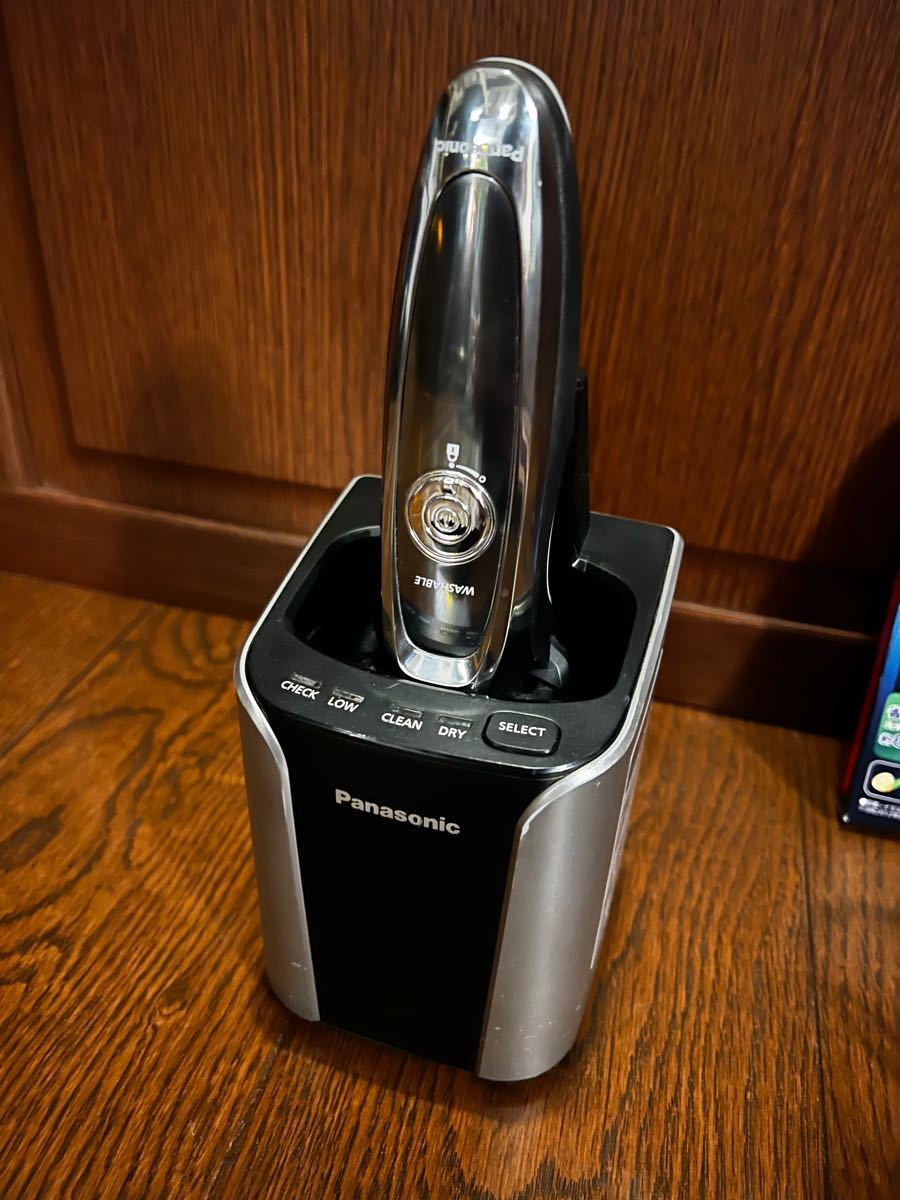 Panasonic ES-LV96 電気シェーバー銀 自動洗浄機付 パナソニック ラム