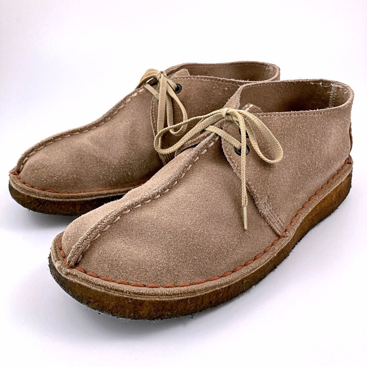 英国製 クラークス デザートトレック スエード ベージュ GB6 Clarks