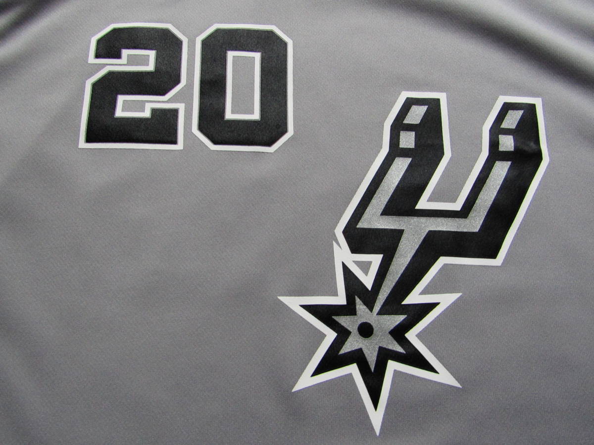 激レア NBA SPURS マヌ・ジノビリ サンアントニオ・スパーズ adidas