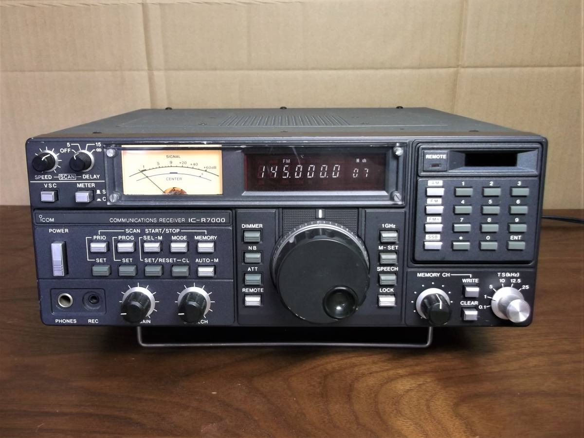 Yahoo!オークション - アイコム IC－R7000 受信機 中古品 ジャンク品
