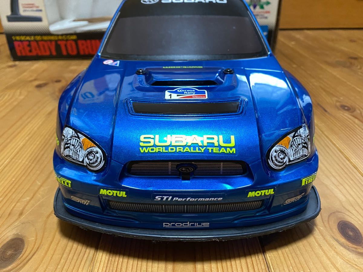 タミヤ ラジコン クイックドライブシリーズ スバル インプレッサ WRC