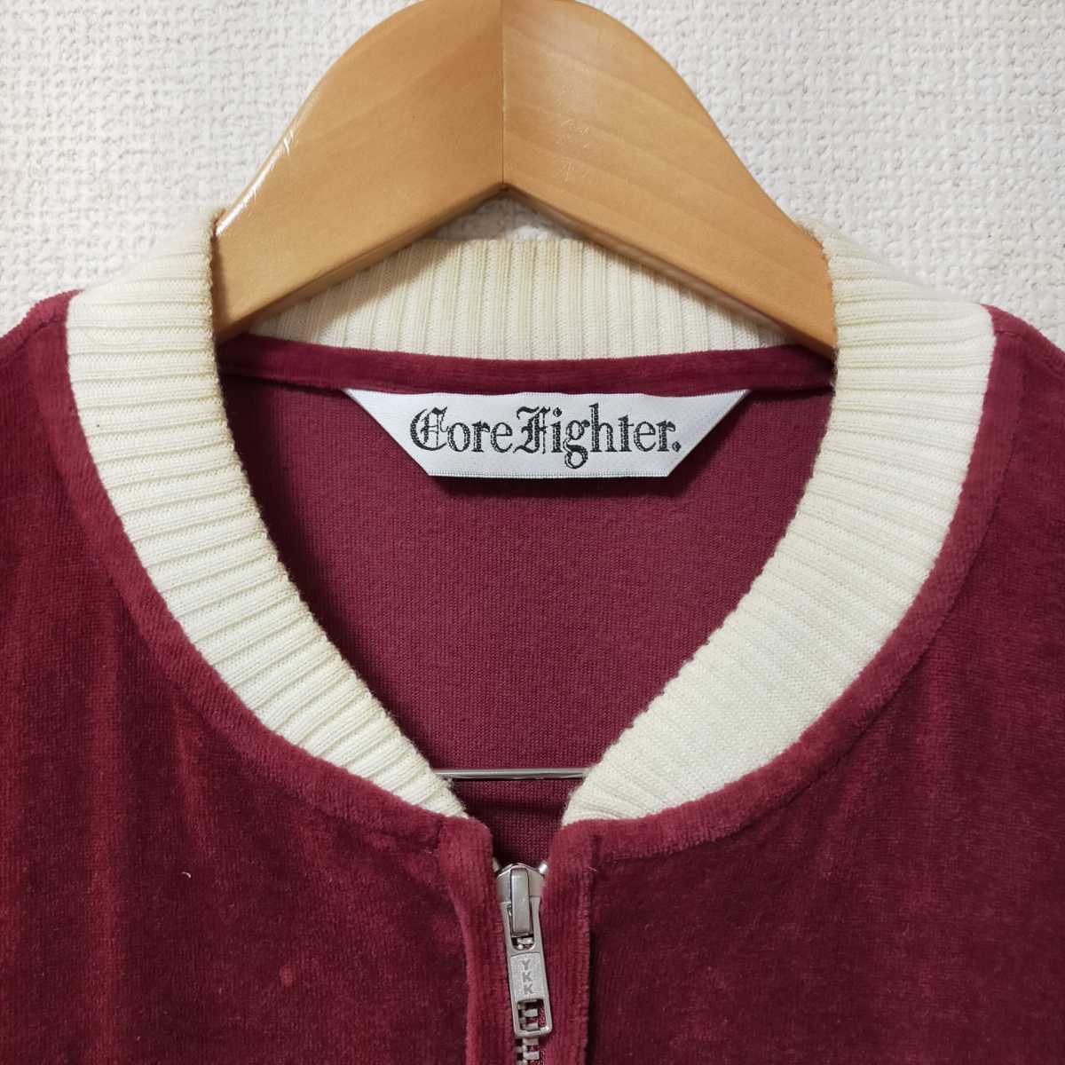 COREFIGHTER コアファイター ベロアスカジャン ジャージ スーベニア