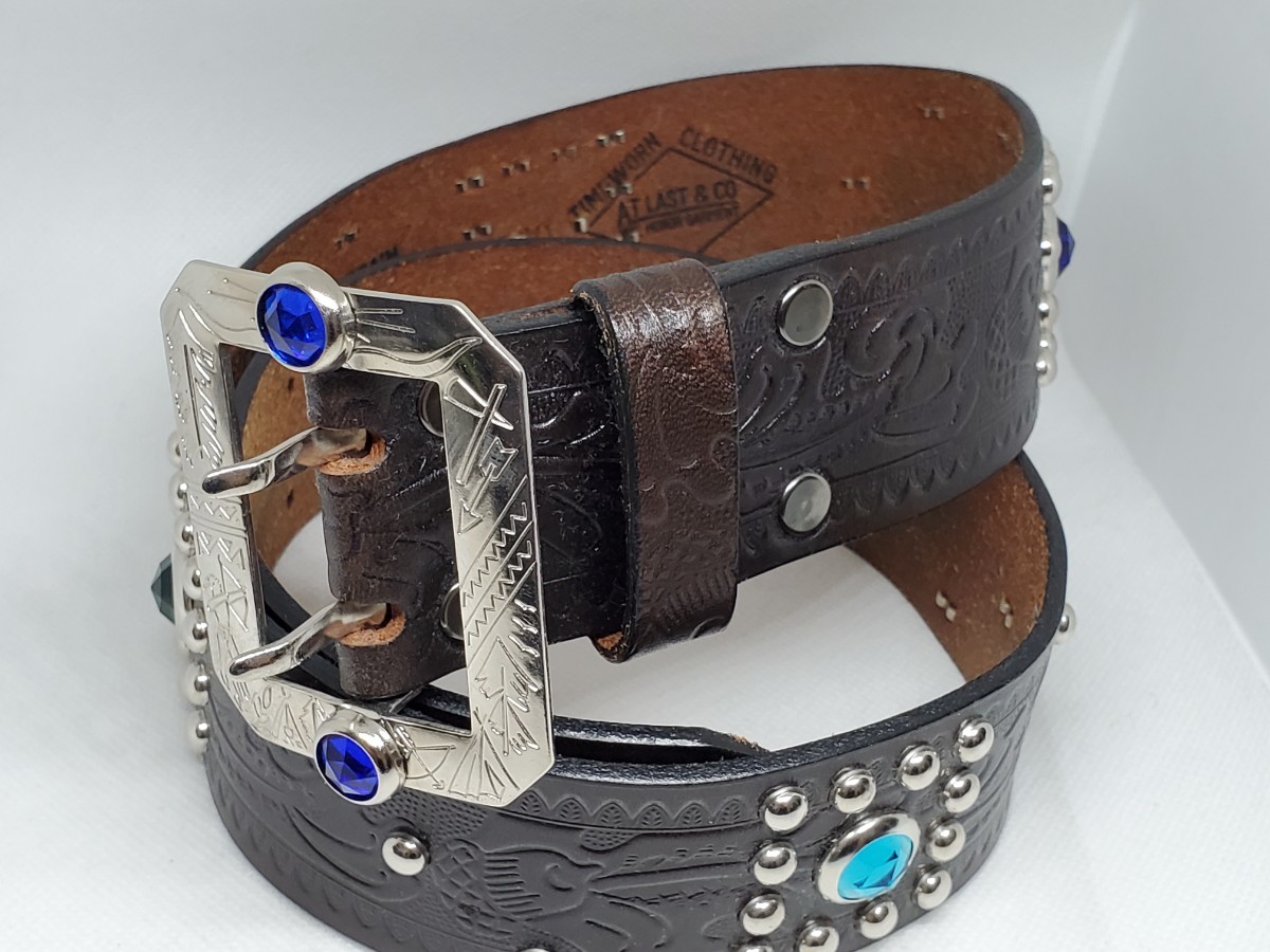 At Last＆Co アットラスト& ACE WESTERN BELT ベルト TIMEWORN