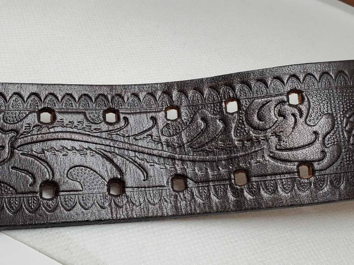 At Last＆Co アットラスト& ACE WESTERN BELT ベルト TIMEWORN
