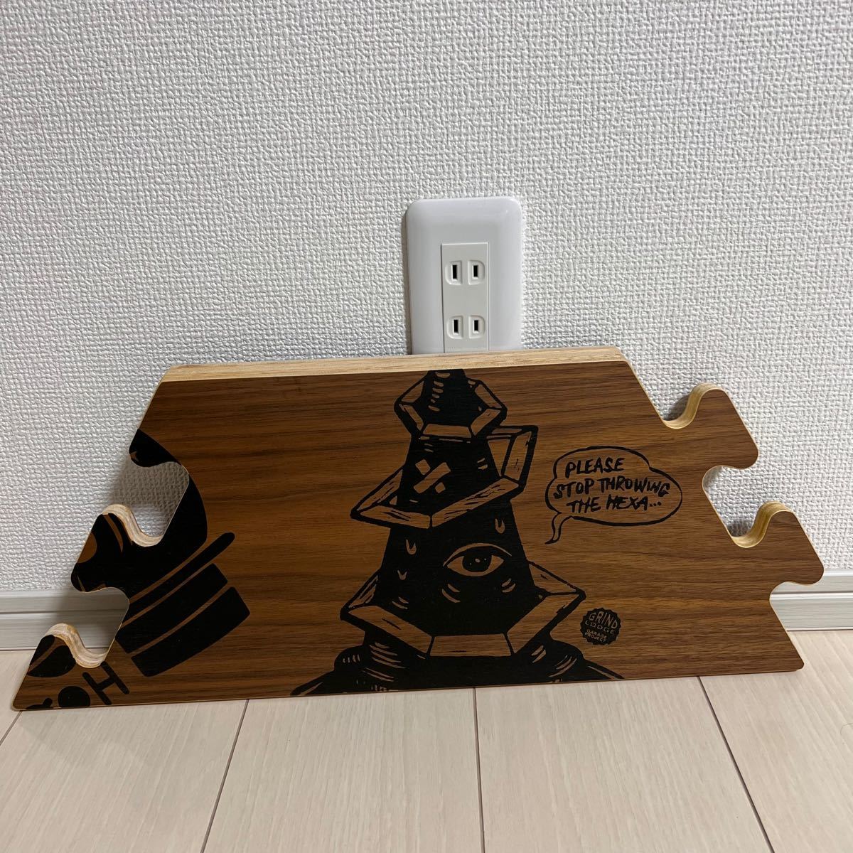 GRIND LODGE風 TheArth風 六角形木製テーブル ヘキサテーブル GRIND