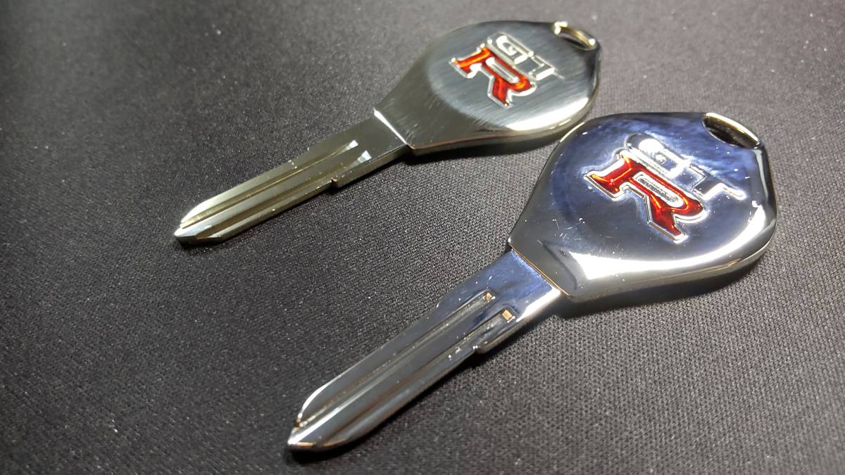 日産 純正】スカイライン GT-R ブランクキー 新品 本物 R32 R33 BNR32