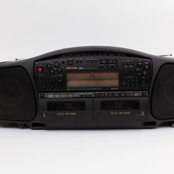 Yahoo!オークション - AIWA アイワ CSD-XR90 シュトラッサー ダブルカ