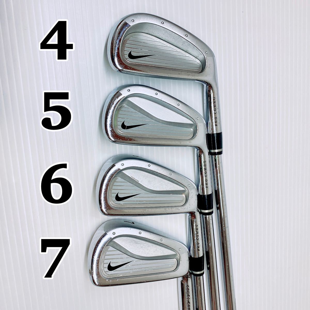 希少 ナイキ NIKE PRO COMBO FORGED アイアン 7本 廃盤 ゴルフ 人気