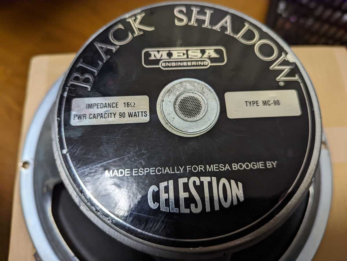 MESA BLACK SHADOW スピーカー 16Ω 90W 2個 MESA BLACK SHADOW