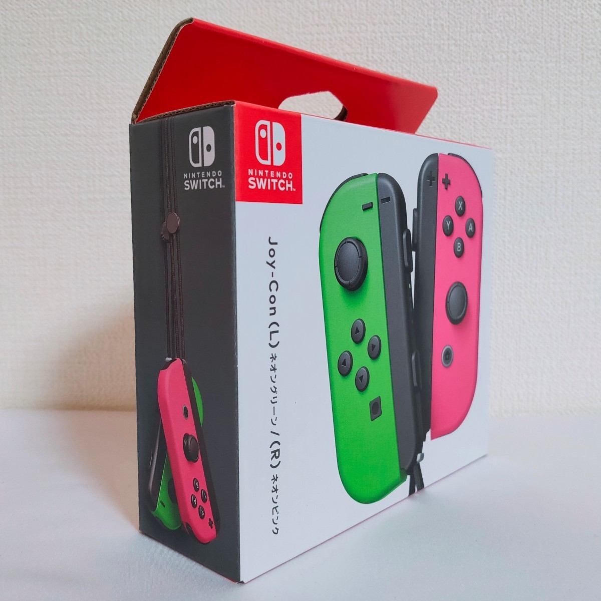Switch】Joy-Con ネオングリーン/ ネオンピンク 任天堂 HAC-A-JAFAA