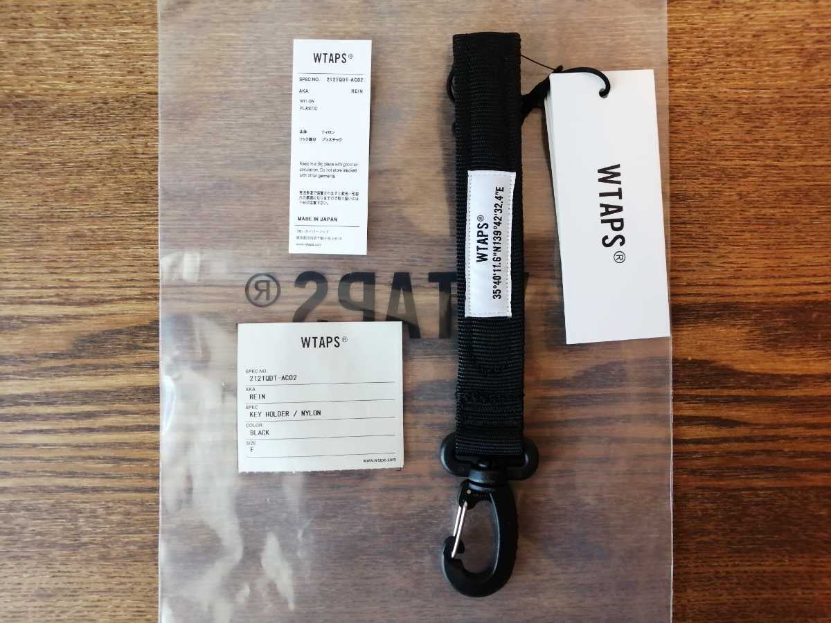 新品 WTAPS REIN KEY HOLDER NYLON BLACK 2021AW ダブルタップス
