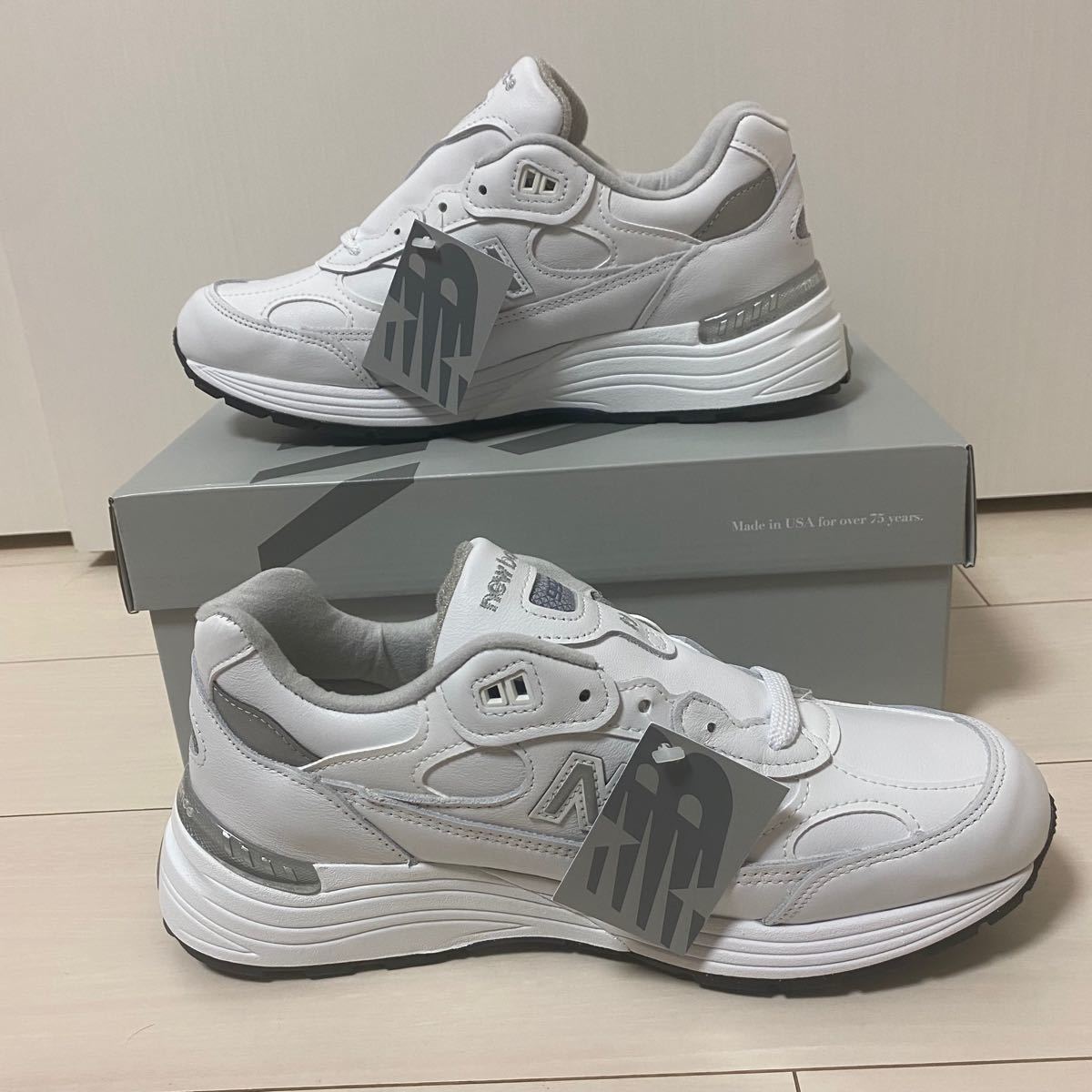 国内未発売】NewBalance 992WL ホワイト 26 5cm｜Yahoo!フリマ（旧