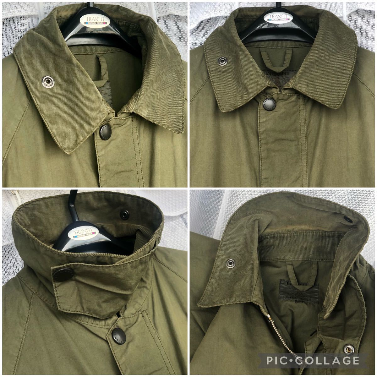 復刻 初期灯台ロゴ Barbour / BEDALE Mセージグリーン 2012春夏 ノン