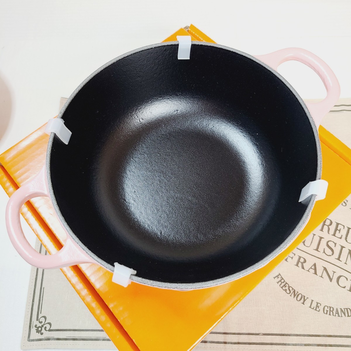 ルクルーゼ マルミット18cm デューン LE CREUSET - 美品 ルクルーゼ
