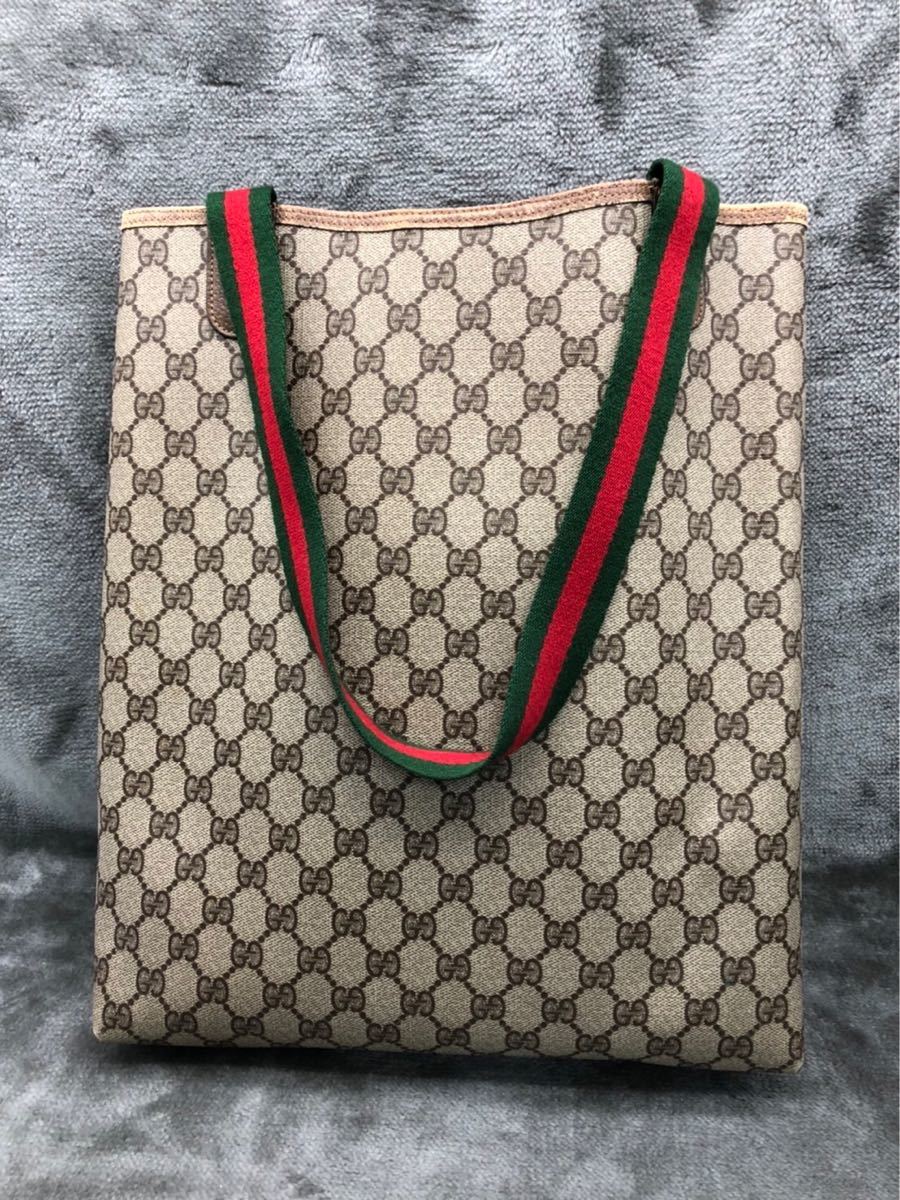 GUCCI オールドグッチ ヴィンテージシェリーラインインターロッキング