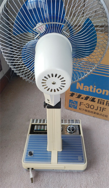 Yahoo!オークション - 昭和レトロ ナショナル F-30J1F 松風｜National