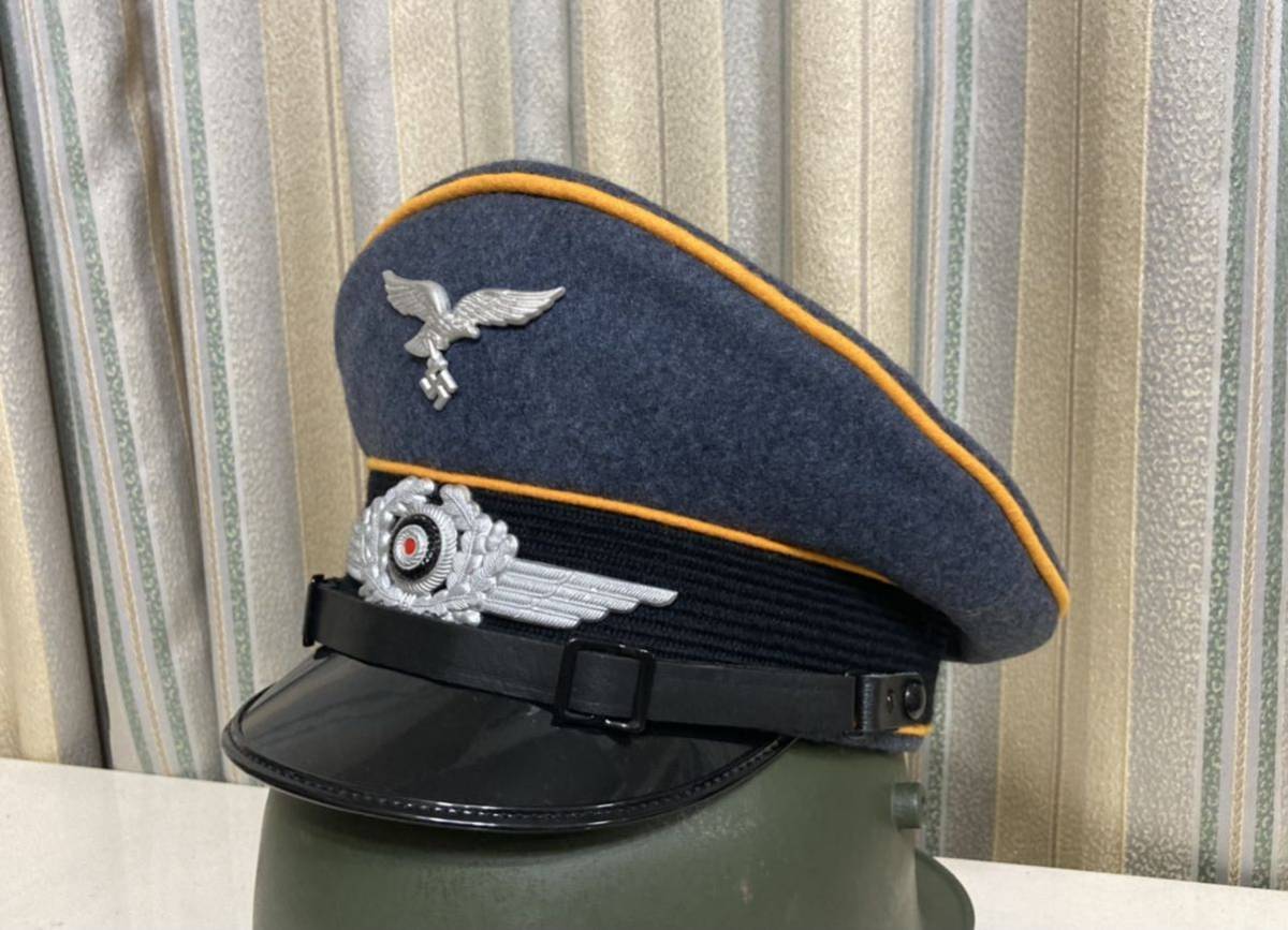 Yahoo!オークション - [ドイツ空軍 兵下士官制帽] 国防軍 ドイツ軍Luft