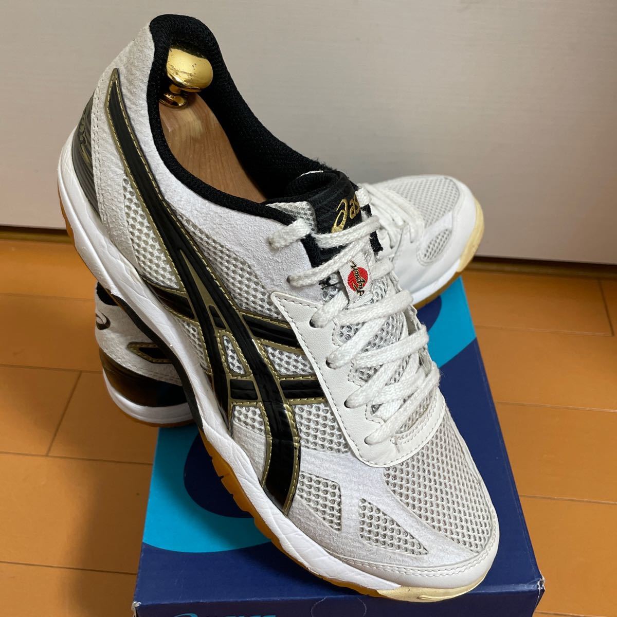 中古美品 アシックス バレーボールシューズ ローテジャパンライト 24