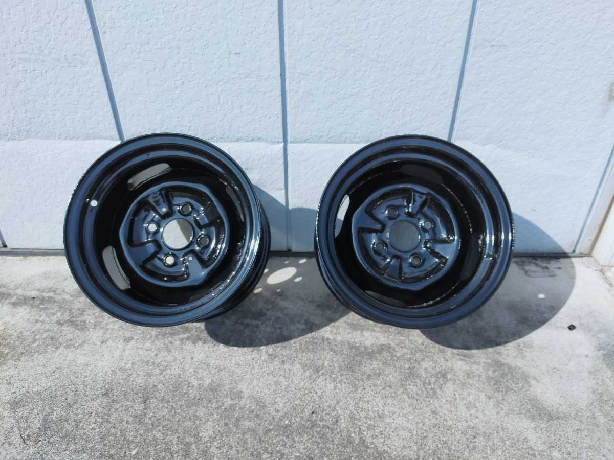 Yahoo!オークション - 鉄チン 加工ワイドホイール 7J-13インチ カスタ