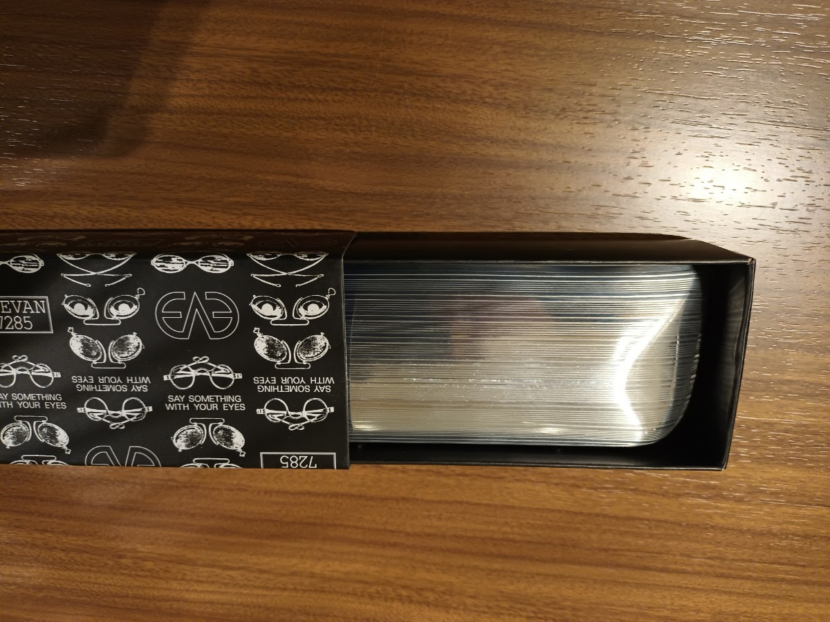EYEVAN7285 純正 ケース 新品未使用 純正 メガネ拭き 純正箱｜Yahoo