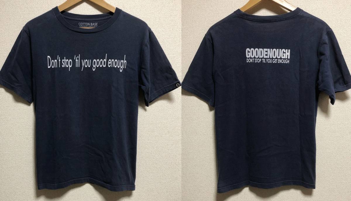 Yahoo!オークション - 初期 90'S GOODENOUGH Tシャツ サイズM グッド