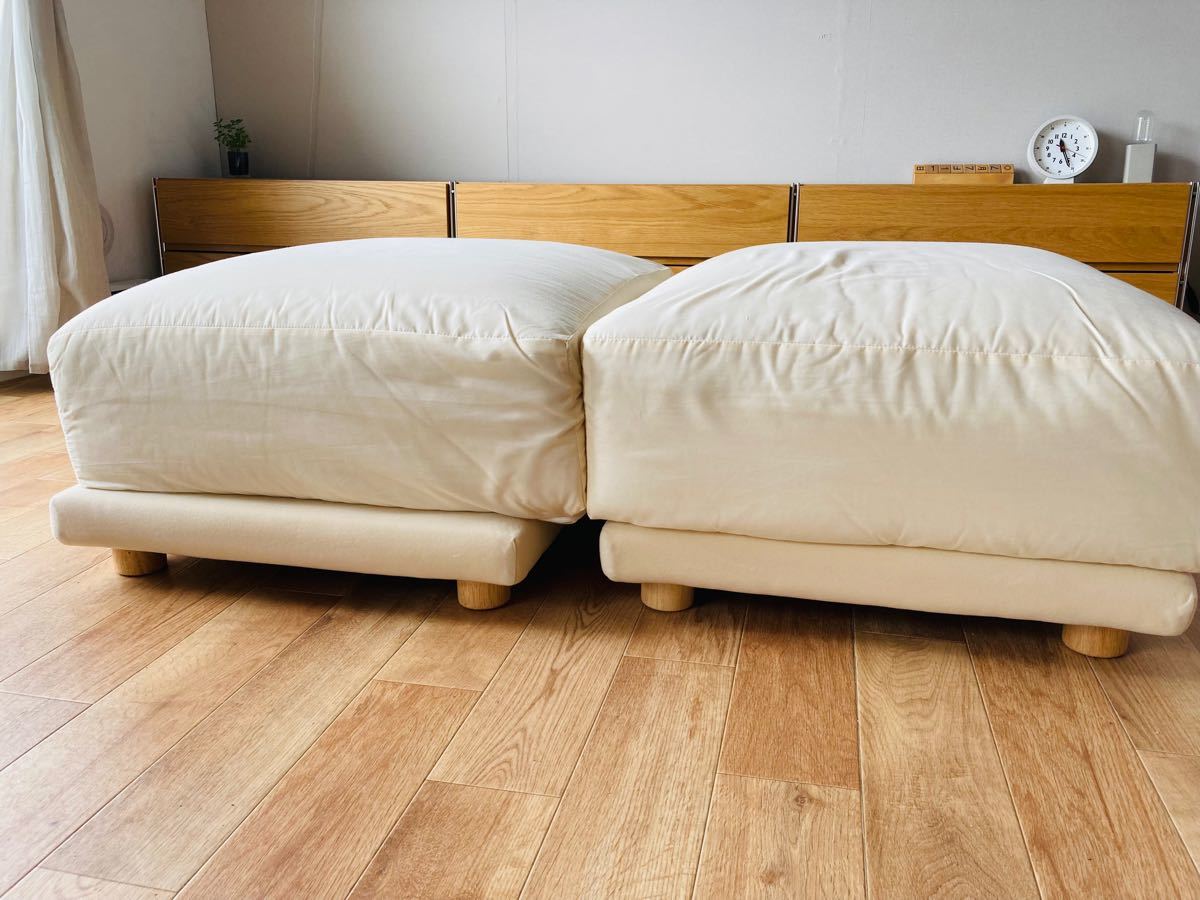 ROCO様専用 無印良品 無印 オットマン ウレタン ポケットコイル ソファ